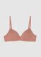 Pink Cotton Comfort Bra_4
