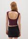 Sleeveless Bordeaux Top_3