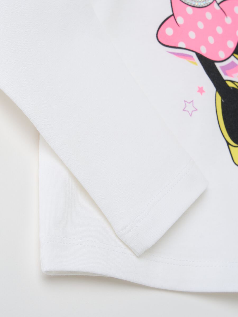 Long-sleeved T-shirt with Minnie Mouse print_2