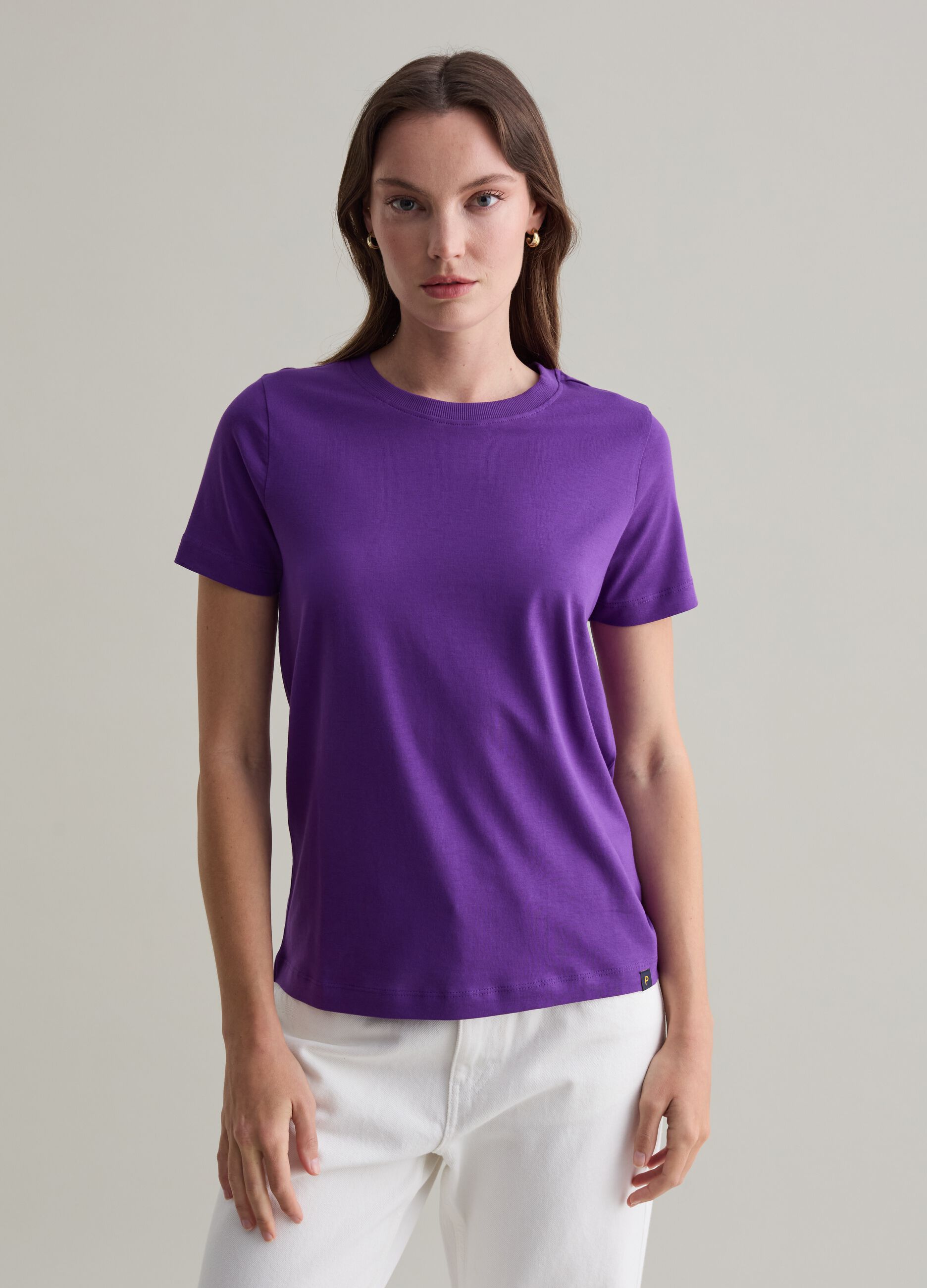 Maglietta viola donna deals