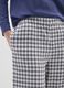 Multicolor plaid cotton and flannel pyjama trousers, regular fit_3