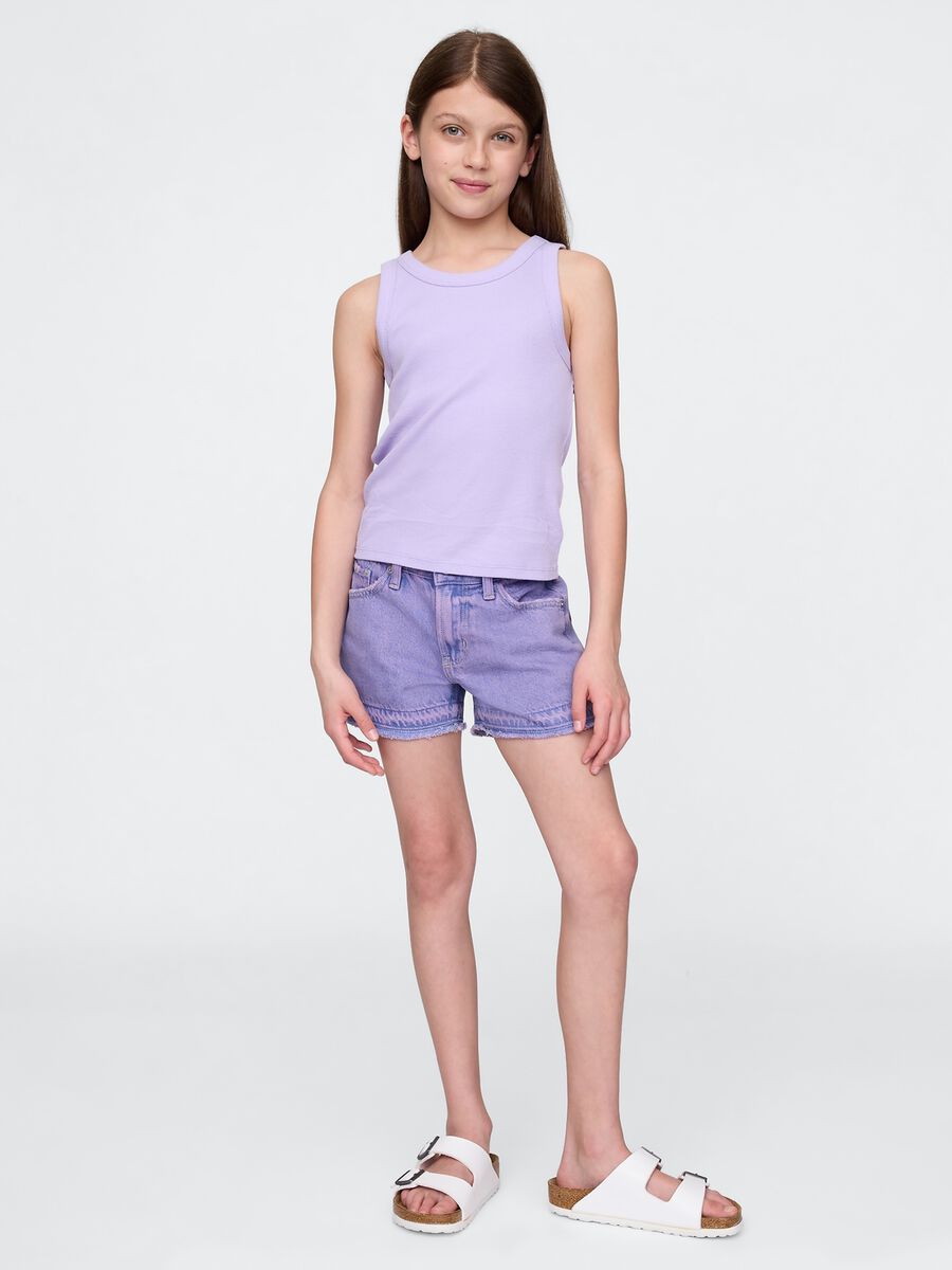Shorts in denim_0