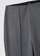 Women's Grey Regular Fit Trousers_5