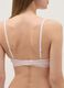 White Stretch Cotton Triangle Bra_2