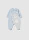 Multicoloured cotton blend baby sleepsuit_0