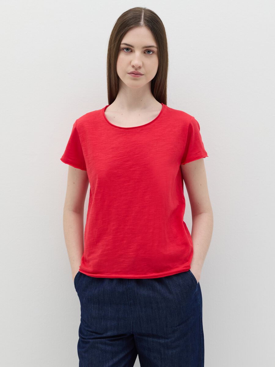 Slub jersey T-shirt_0
