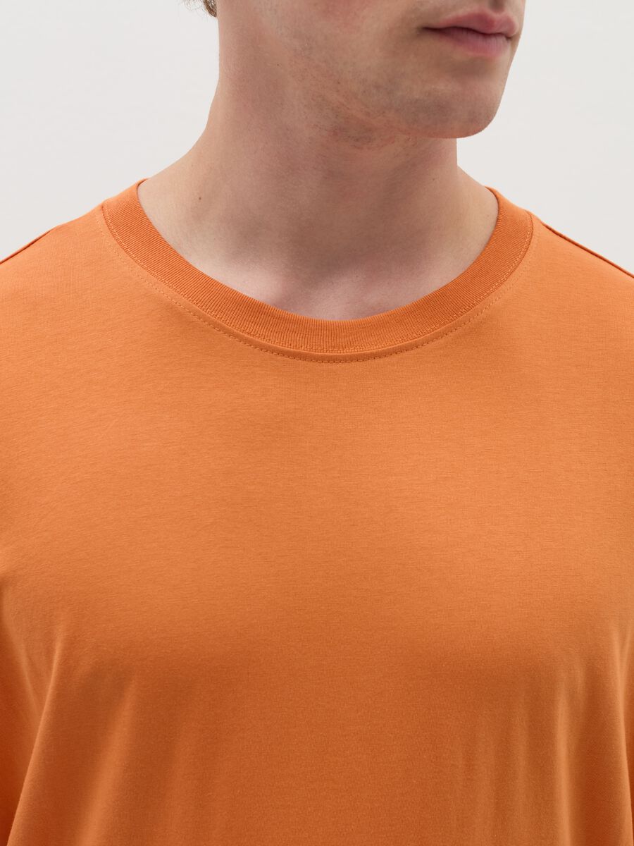 Relaxed-fit pyjama T-shirt in cotton_3