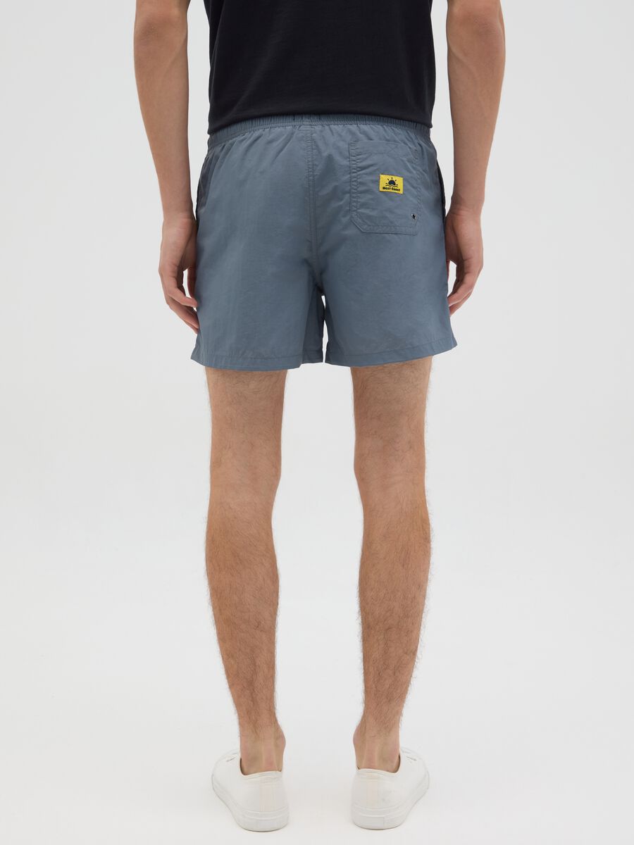 Blue Swim Shorts Ovs_3