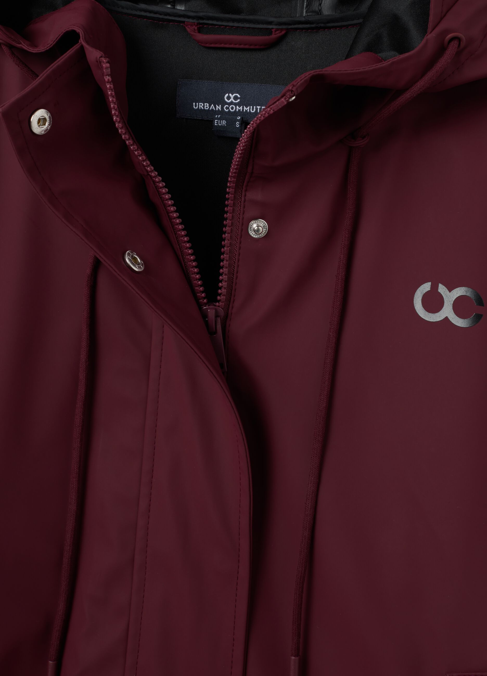 Regular fit red jacket