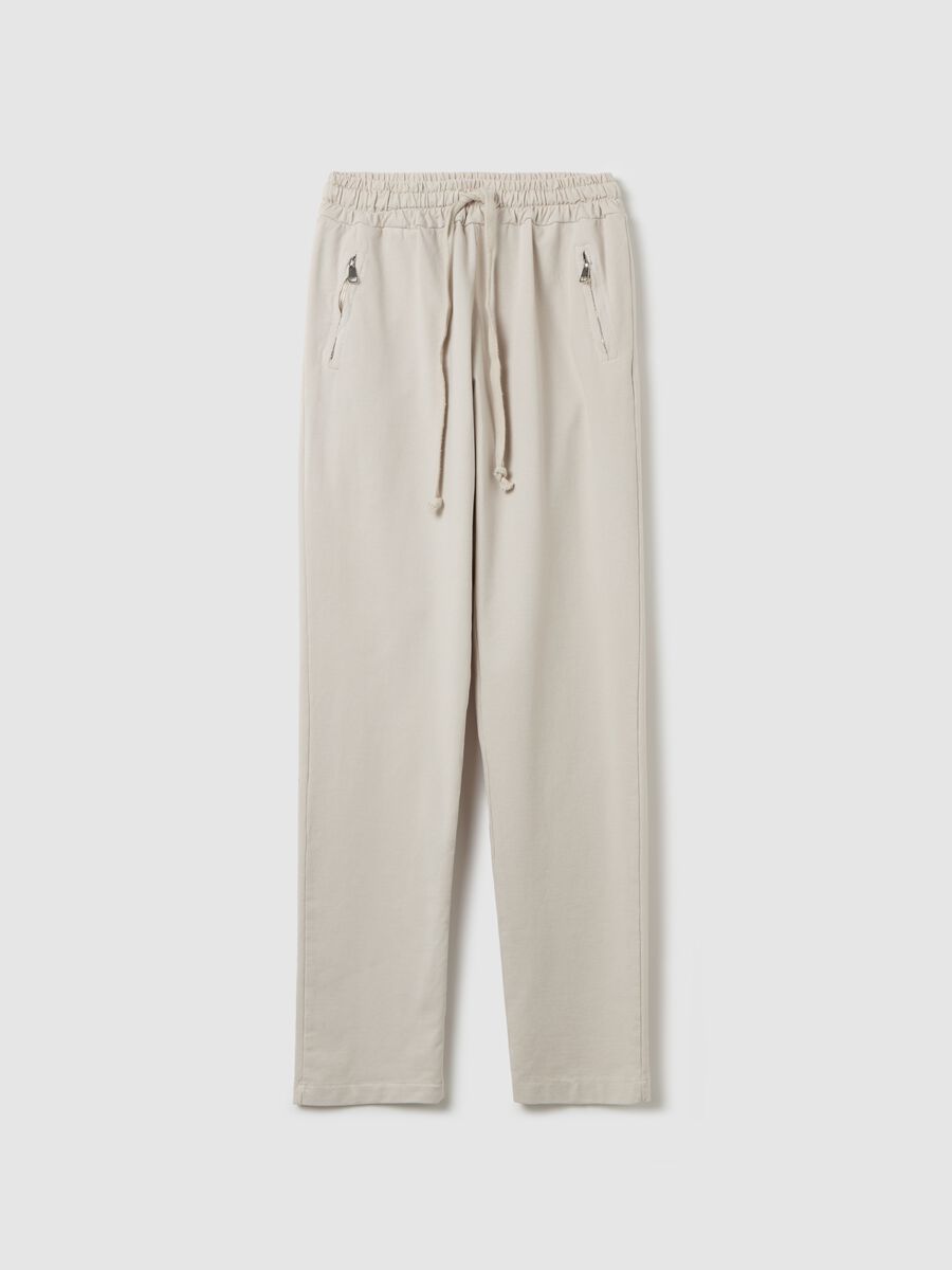 Jogger trousers with zip pockets_4