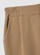 Beige regular fit trousers_5