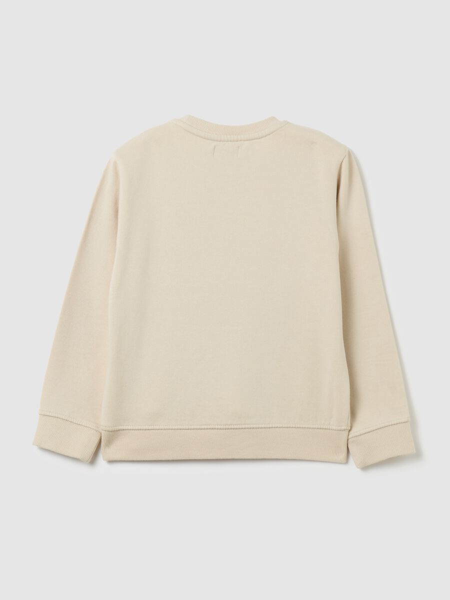 French terry sweatshirt with print_1