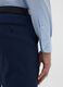 Men's Blue Slim Fit Pure Cotton Shirt_2