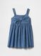 Denim Dress with Bow Detail_1