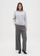Grey Regular Fit Trousers_0