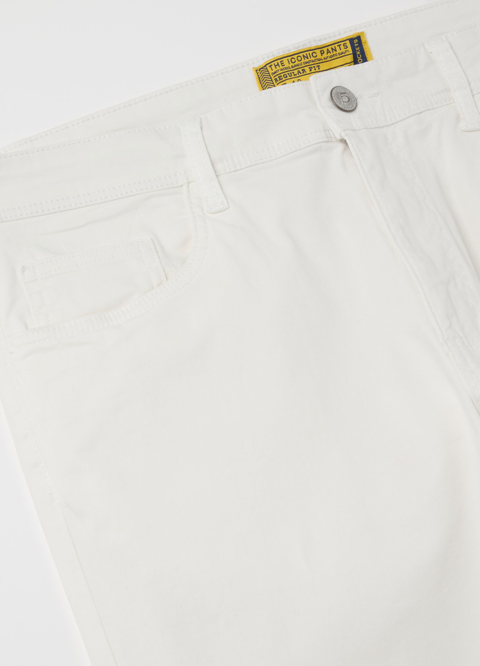 Regular-fit trousers with five pockets
