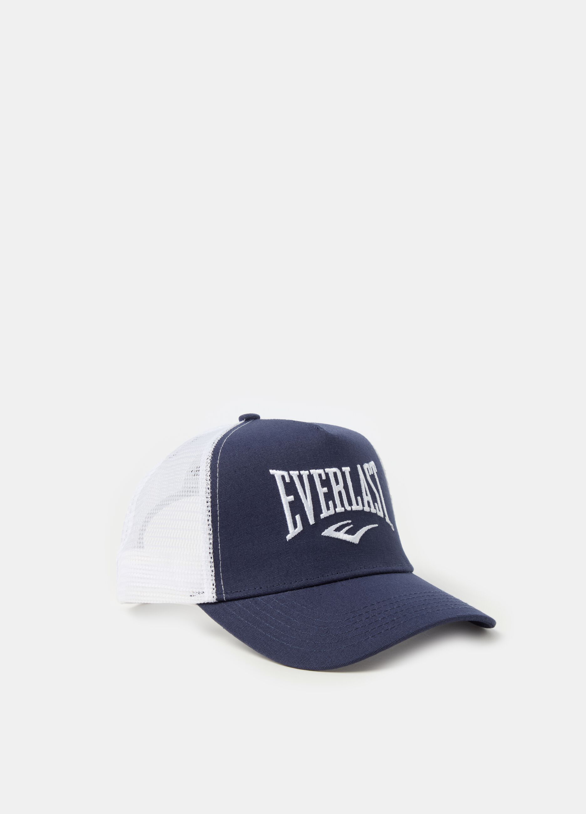 Baseball cap with embroidered logo