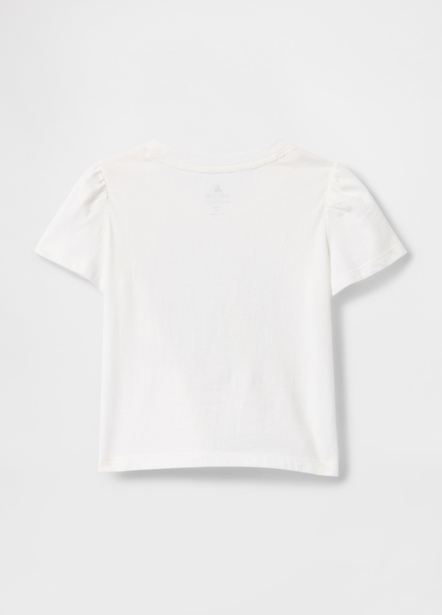 White T-shirt with lemonade print