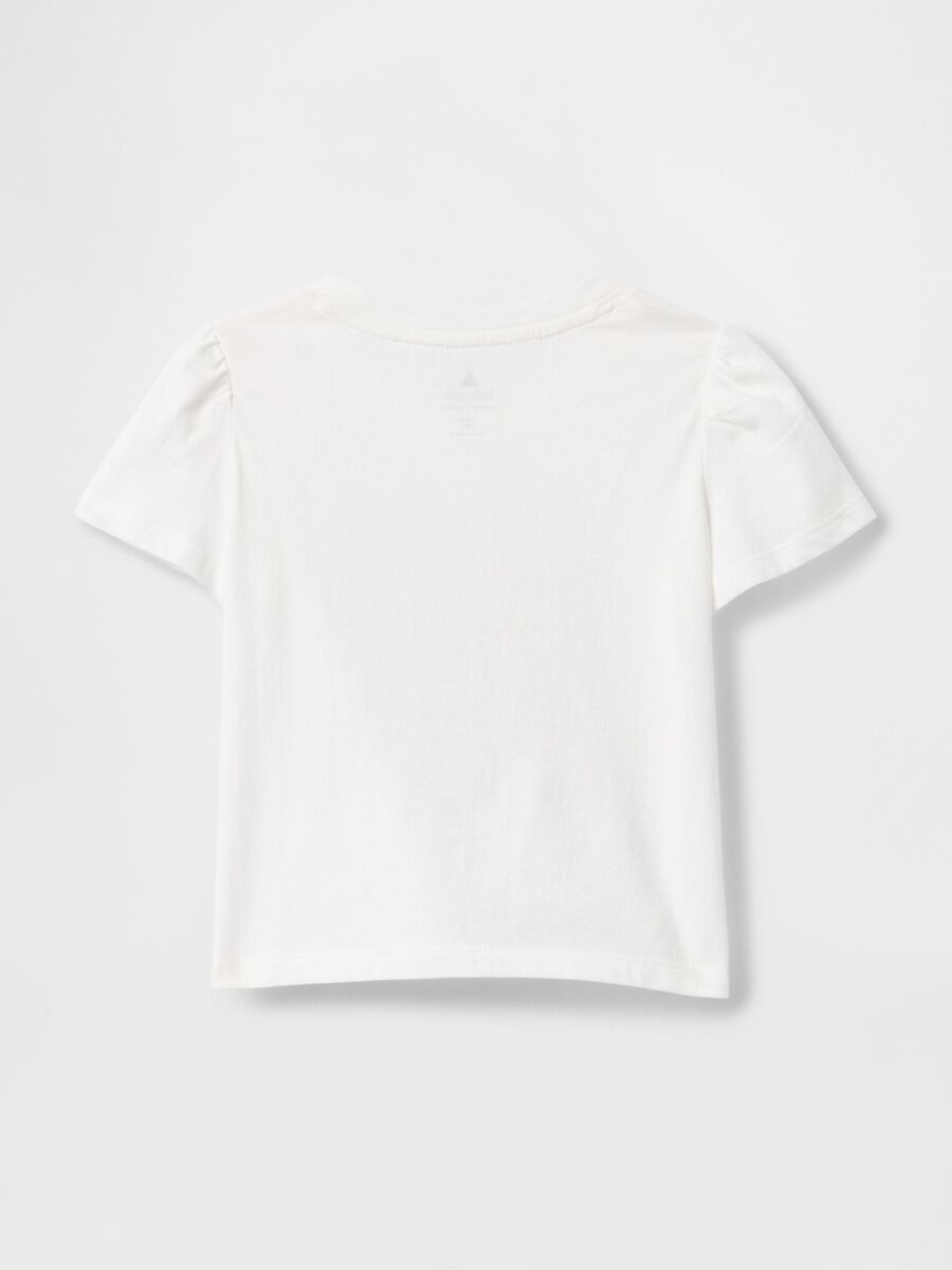 White T-shirt with lemonade print_1