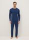 Blue pure cotton pyjamas regular fit_0