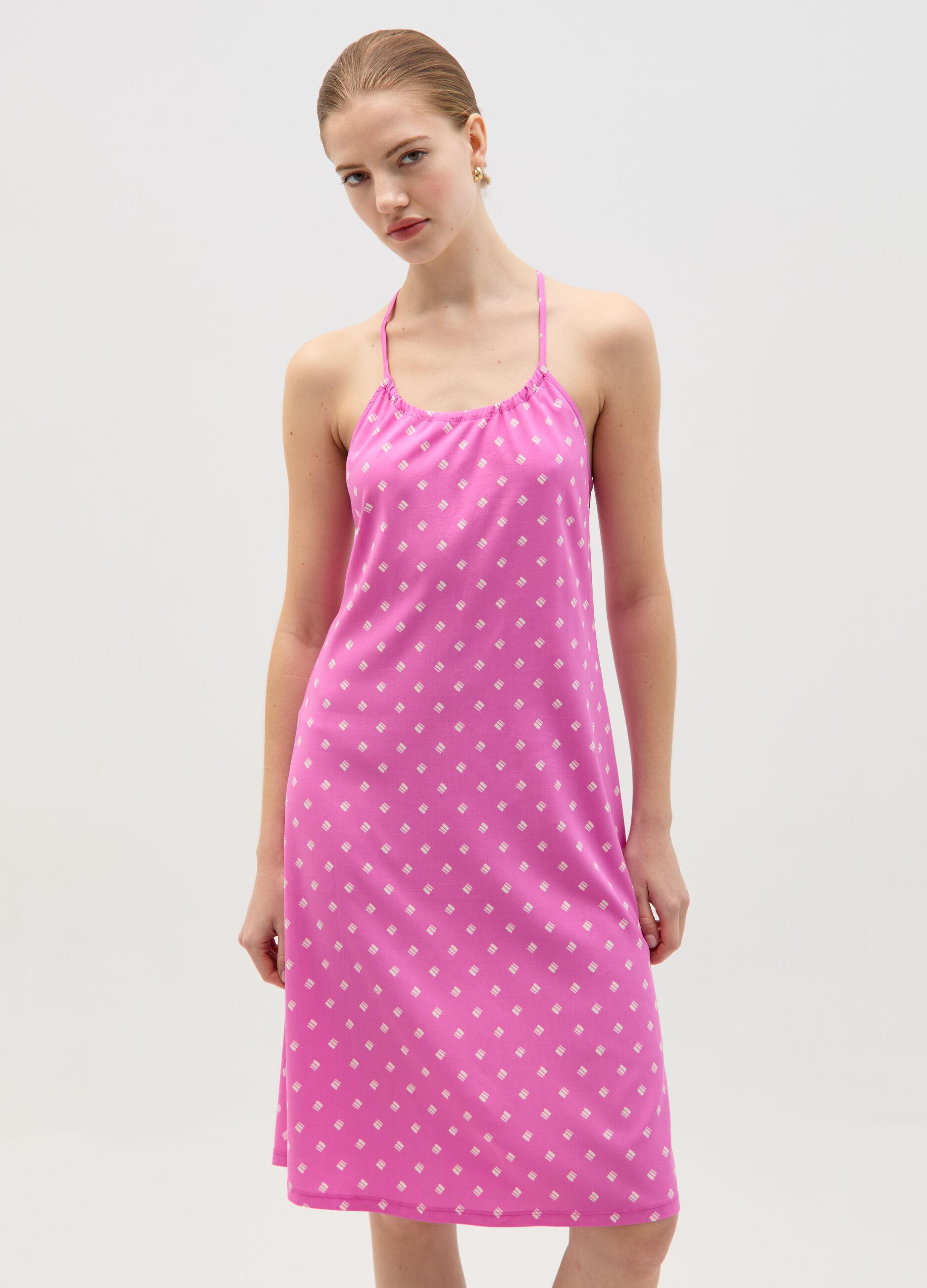 Ovs Vestito corto con spalline sottili