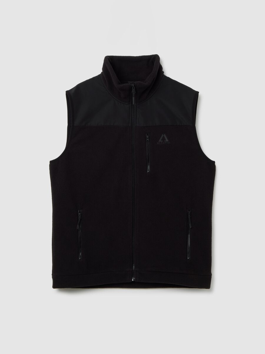 Full zip fleece vest ALTAVIA WITH DEBORAH COMPAGNONI_4