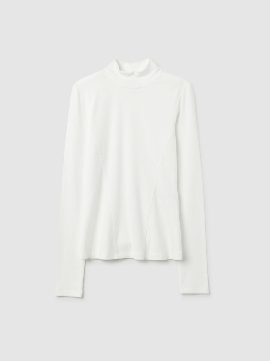 Mock Neck Long Sleeve T-shirt ALTAVIA STUDIO_4