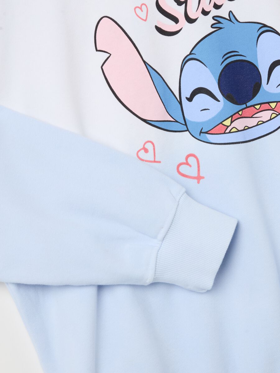 Oversized sweatshirt with Stitch print_5