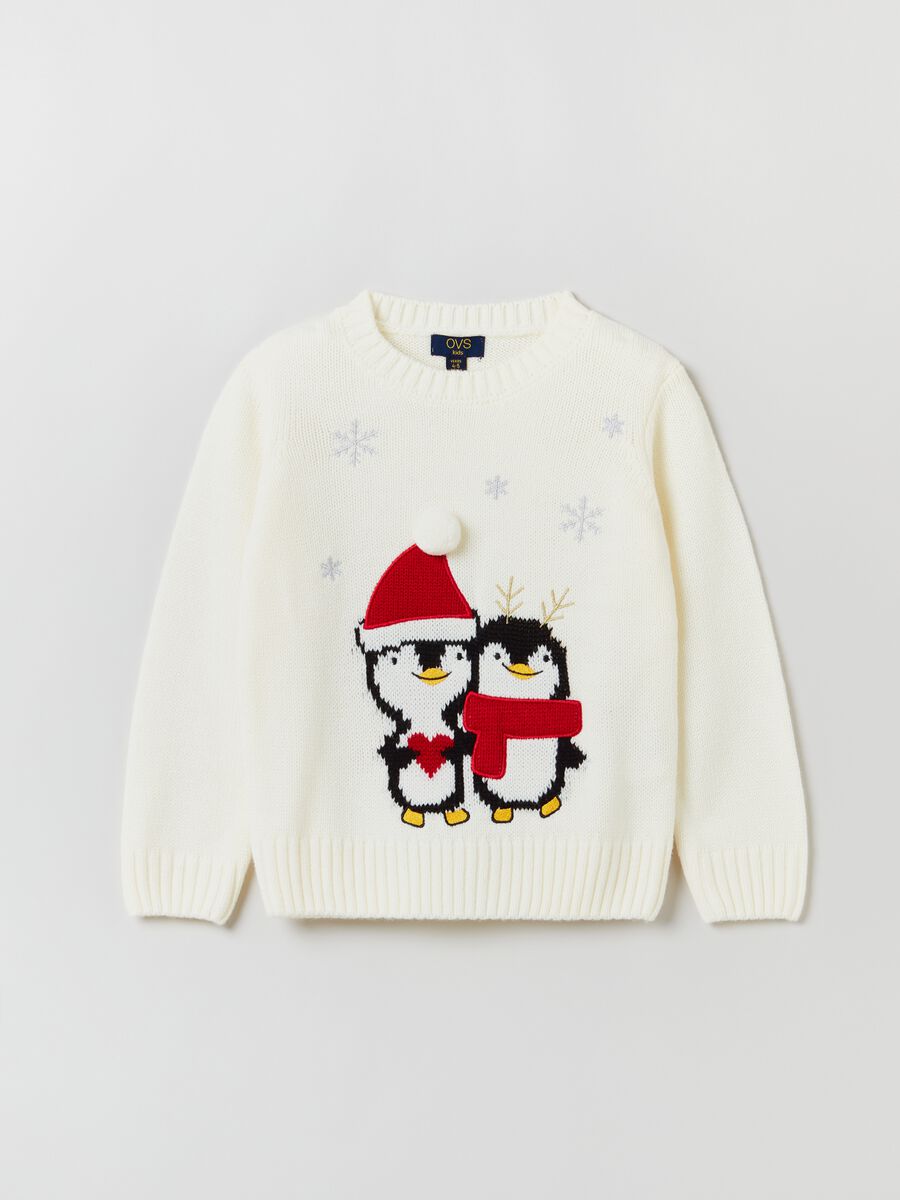Christmas Jumper con disegno jacquard_0