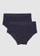 Pack of two stretchy blue briefs_0