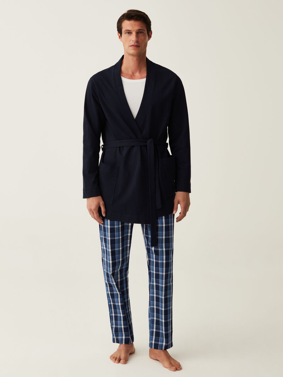 Vestaglia corta in French Terry_1