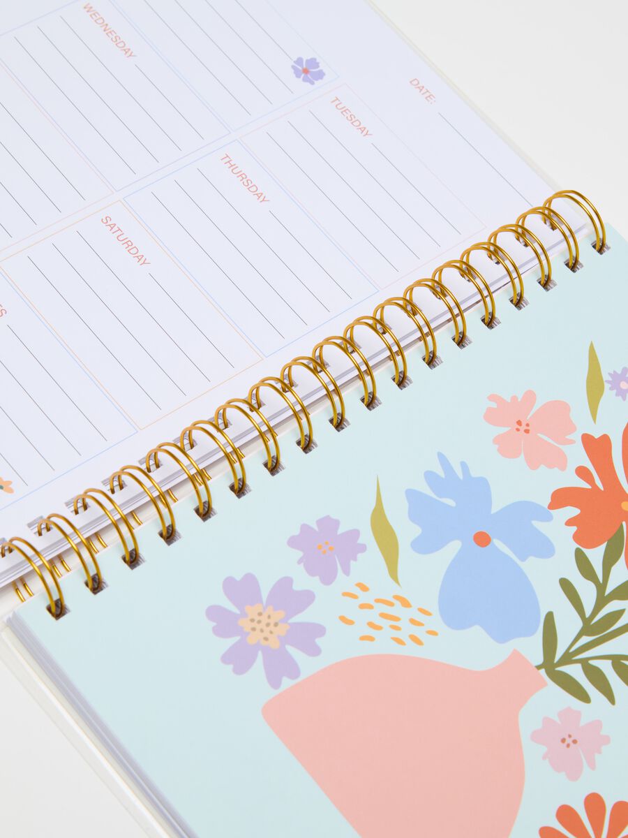 Spiral notepad with weekly planner_1