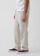 Linen and cotton blend trousers_2