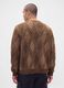 Brown Cardigan in Wool and Alpaca Blend_1