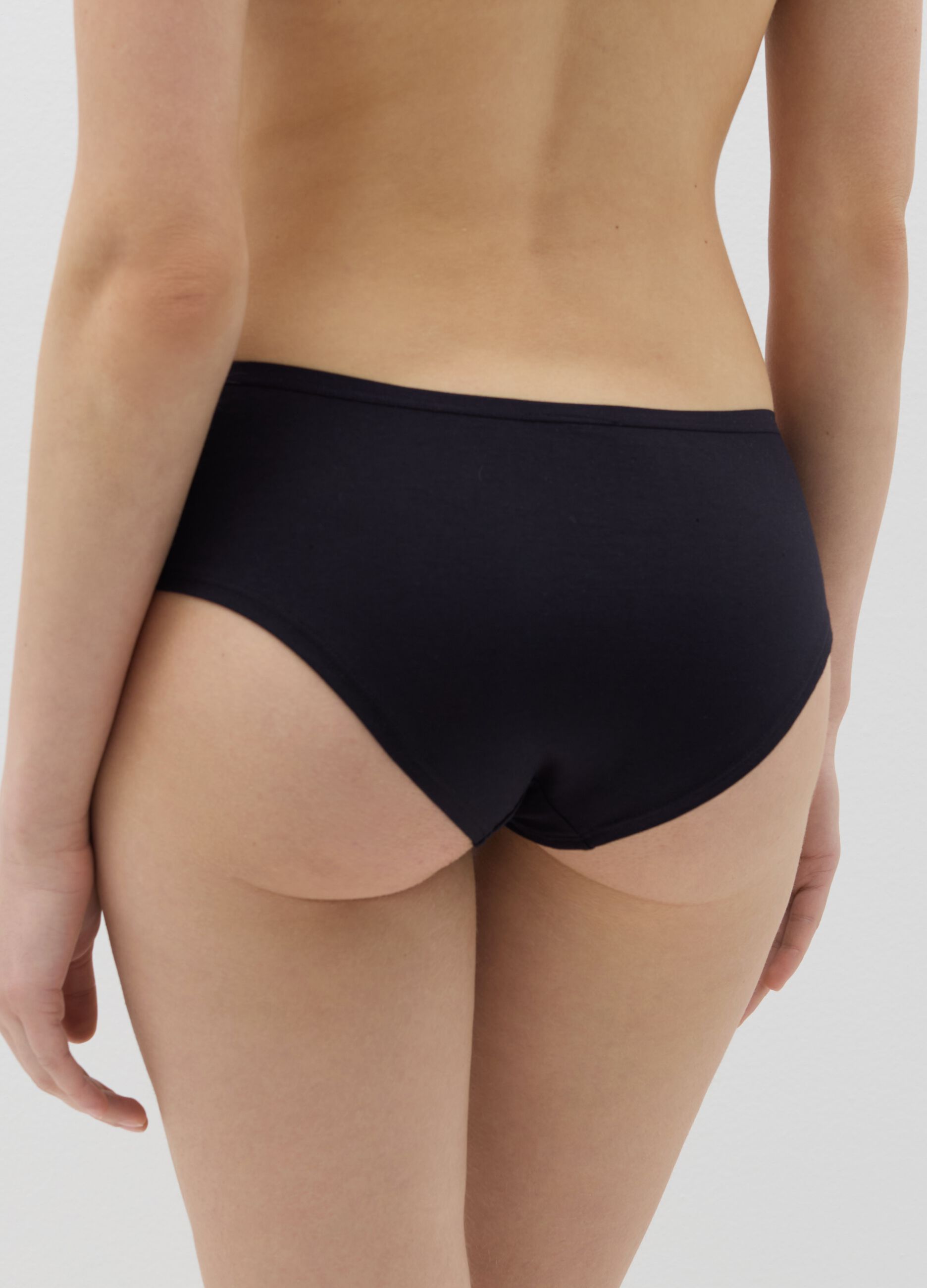 Five-pack French knickers with pattern