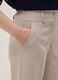 Beige stretch trousers with turn-up hem_3