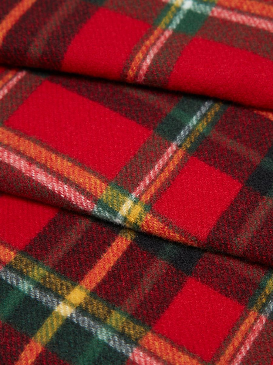 Sciarpa sfrangiata fantasia tartan_2