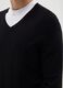 Black viscose blend jumper regular fit_2
