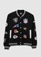 NFL Black Bomber Jacket_4