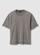 Grey pure cotton boxy fit t-shirt_0