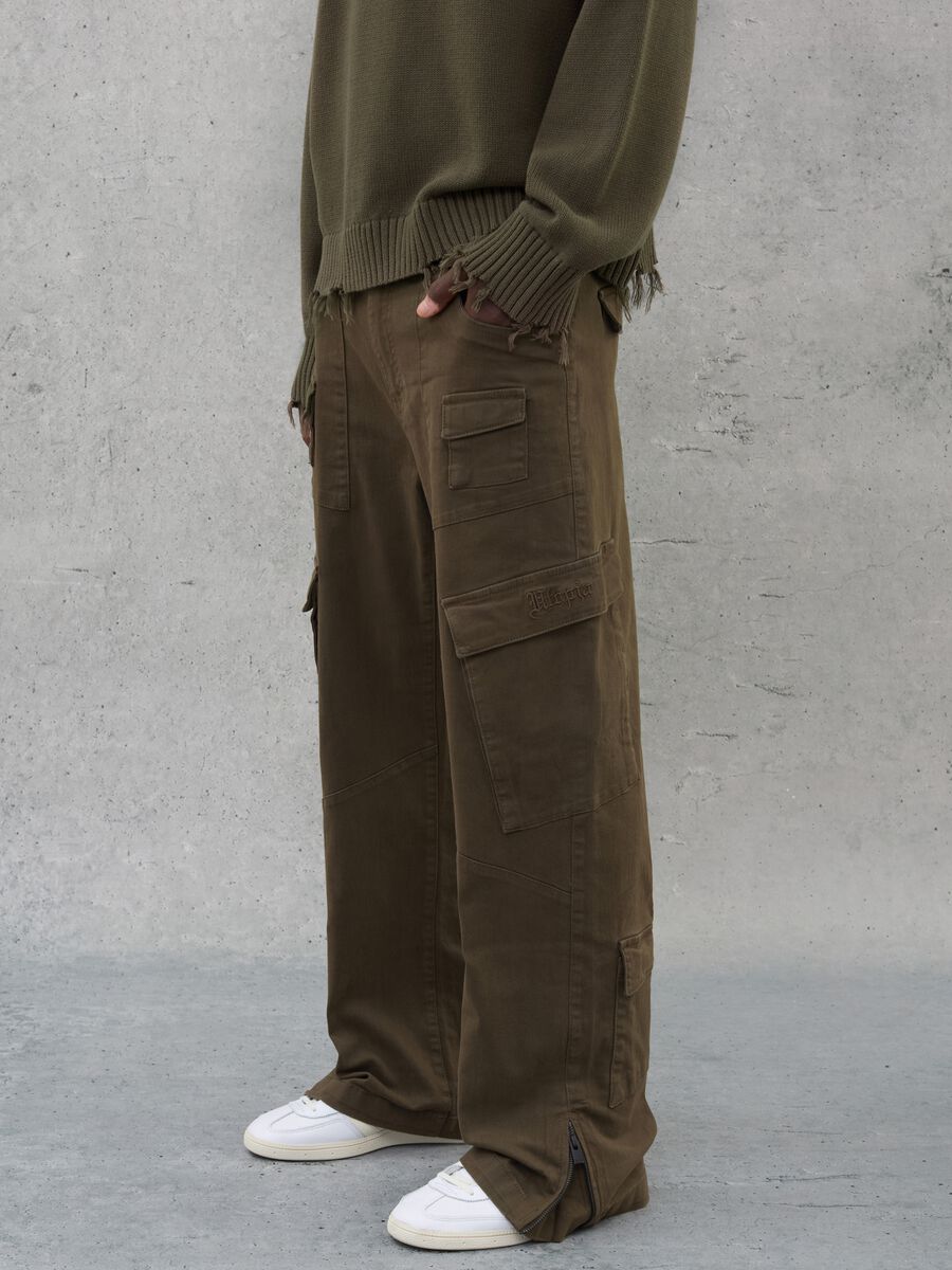 Cargo Pants Military Green_3
