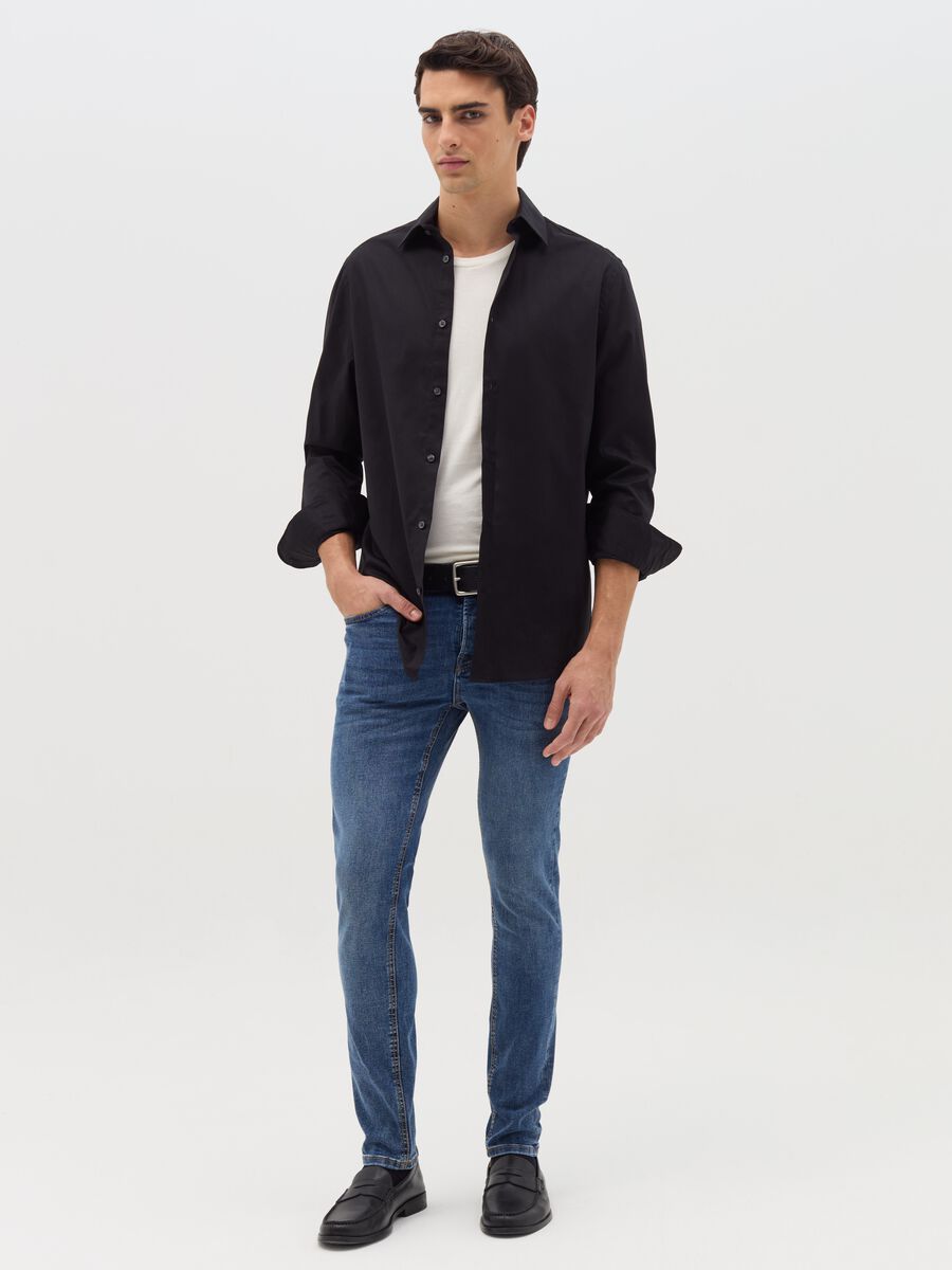 Jeans skinny fit cinque tasche_0