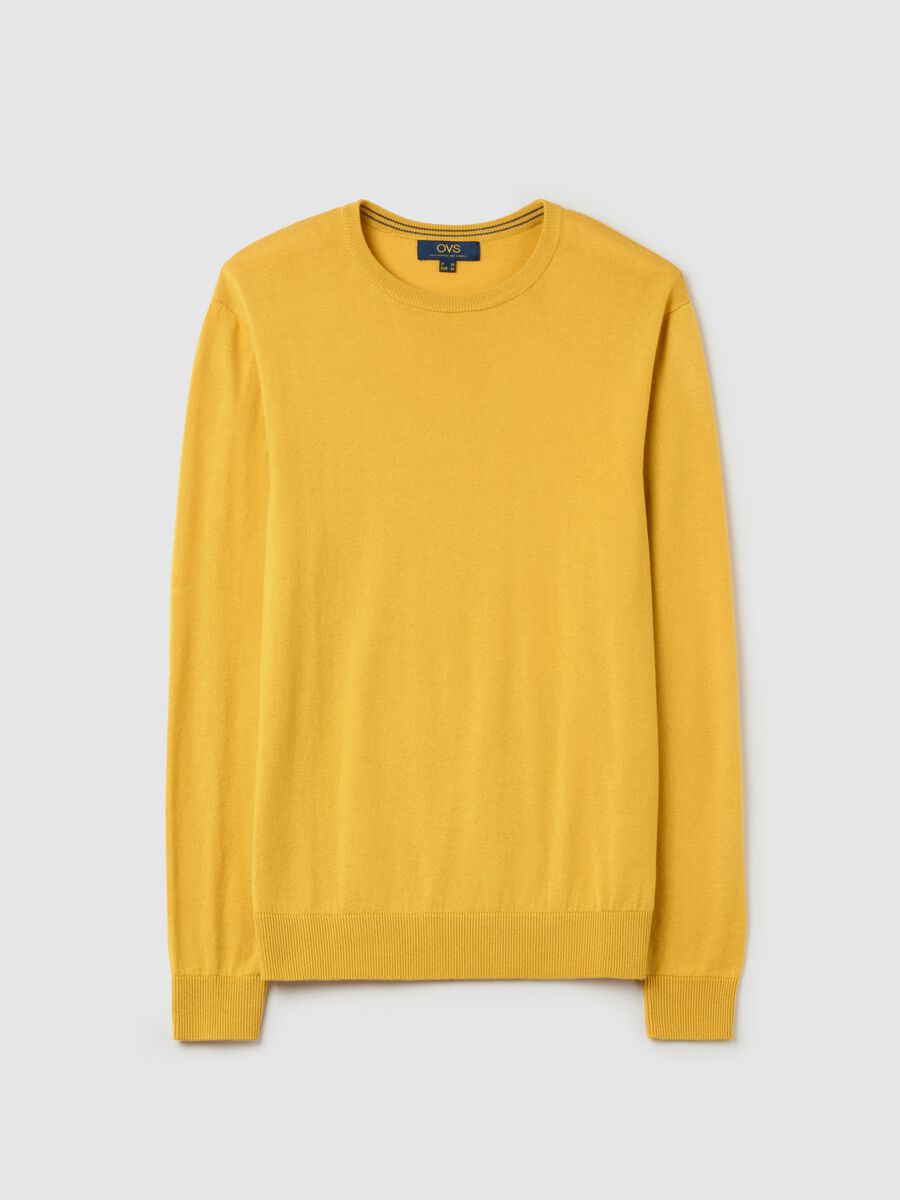 Round neck pullover_4