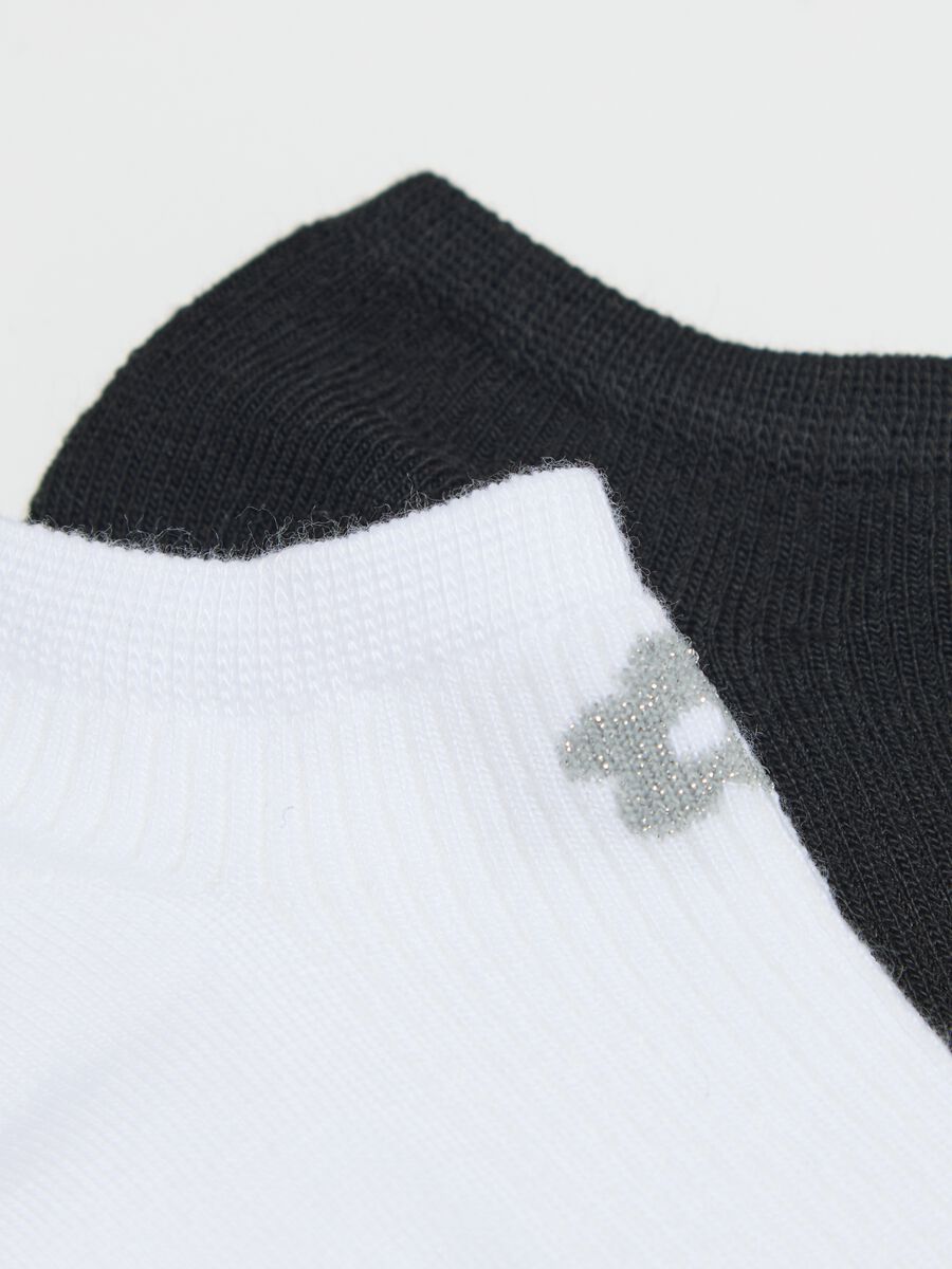 Multi-pack sneaker liners with stripes and polka dots_1