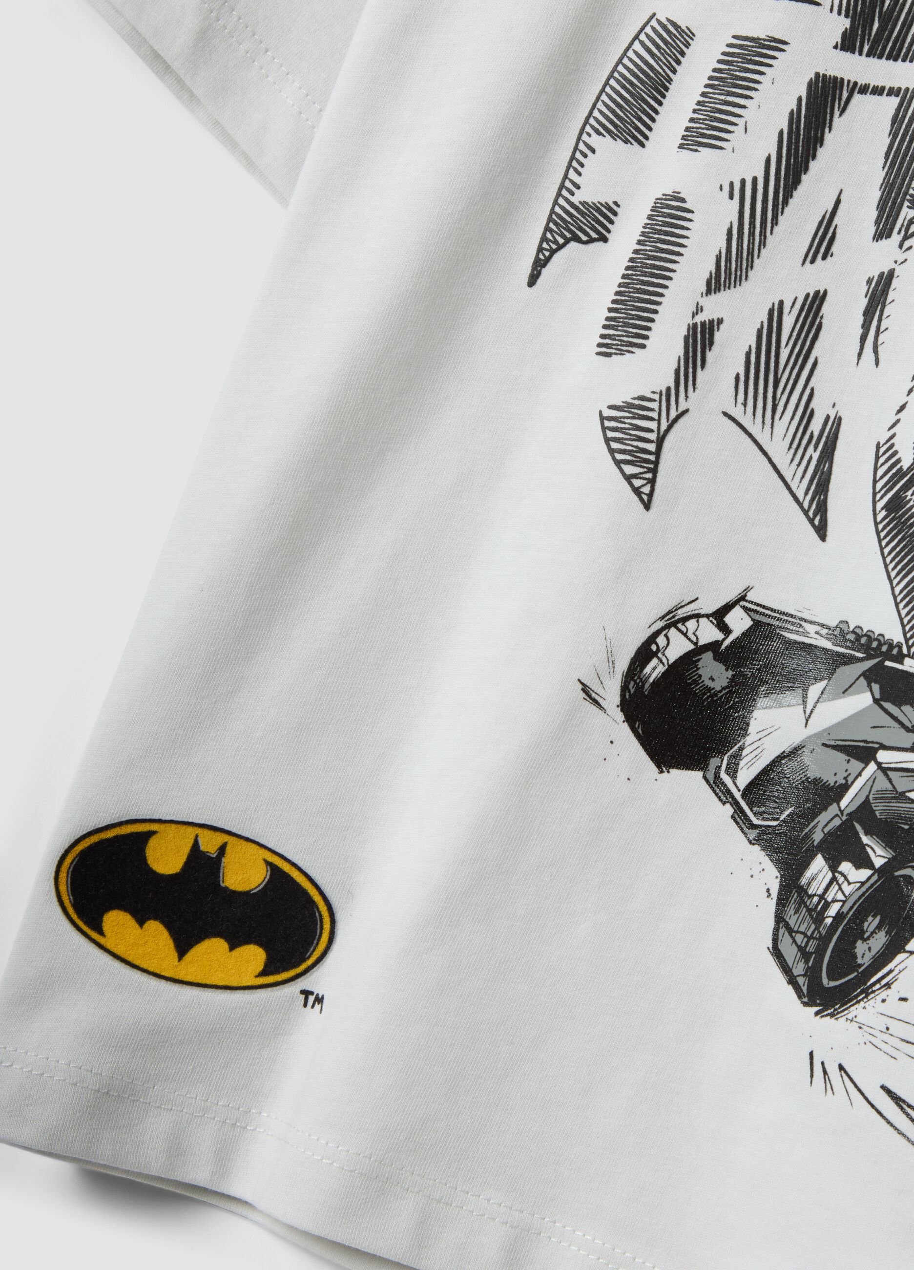 White pure cotton short-sleeve T-shirt