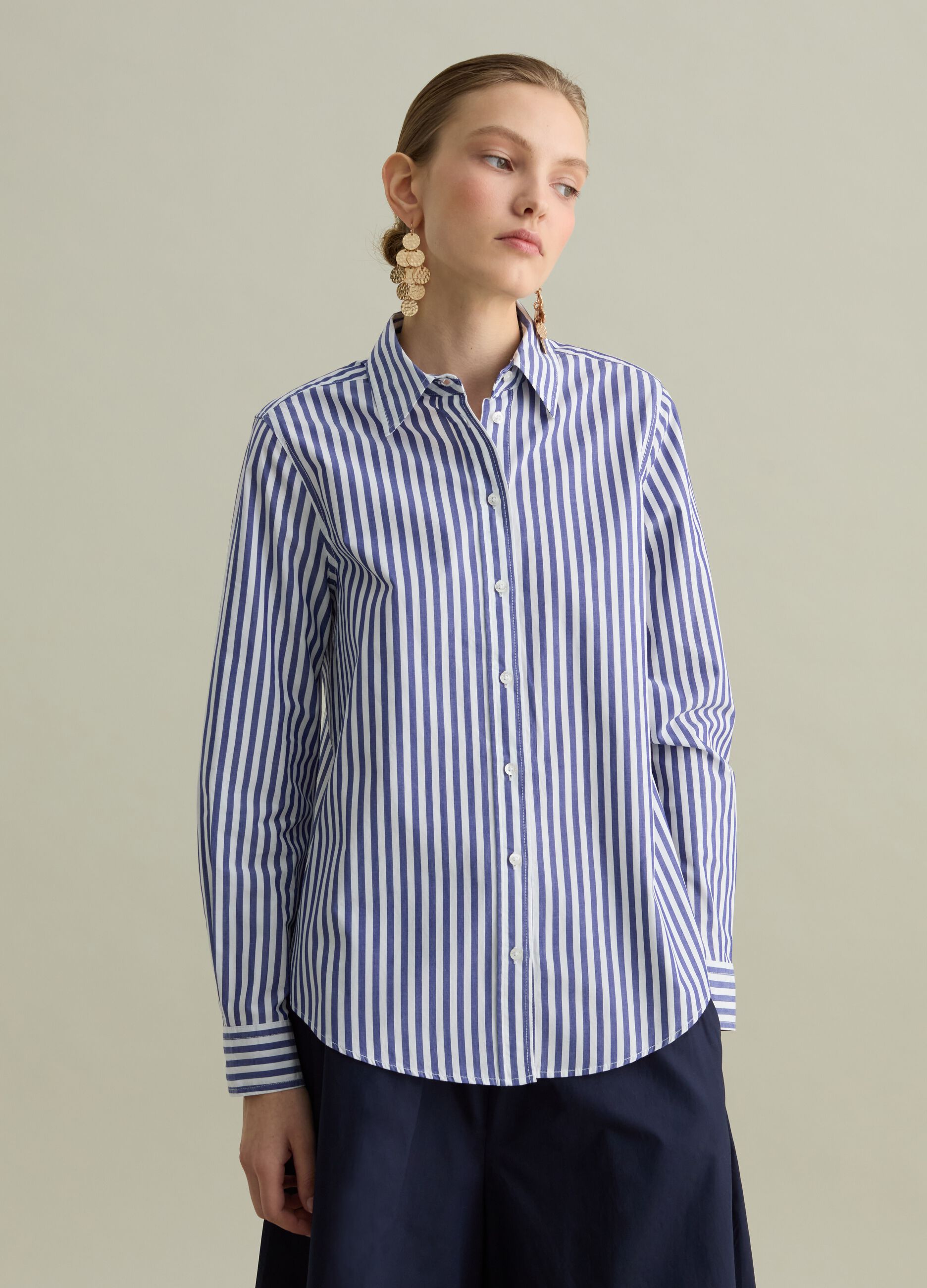 Camicia in popeline