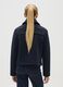 Girls' jacket in blue stretch fabric_1