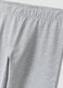 Girls&rsquo; grey skinny leggings in stretch organic cotton blend_5