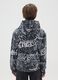 Grey cotton blend regular fit boys' sweatshirt_1