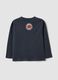 Grey pure cotton Looney Tunes print T-shirt for boys_1